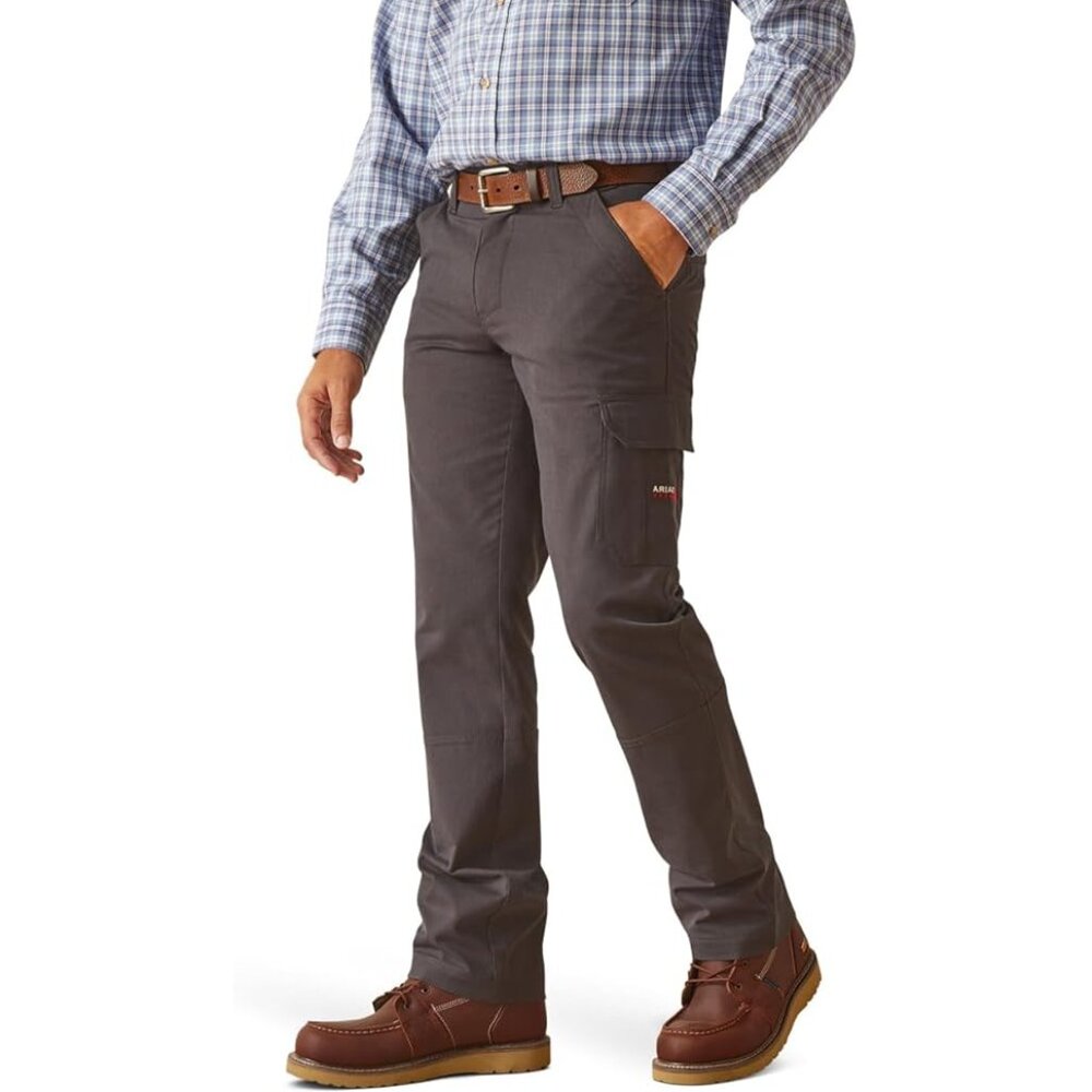 NWT ARIAT Mens FR M7 Slim Duralight Stretch Ripstop Straight Pant 32x38